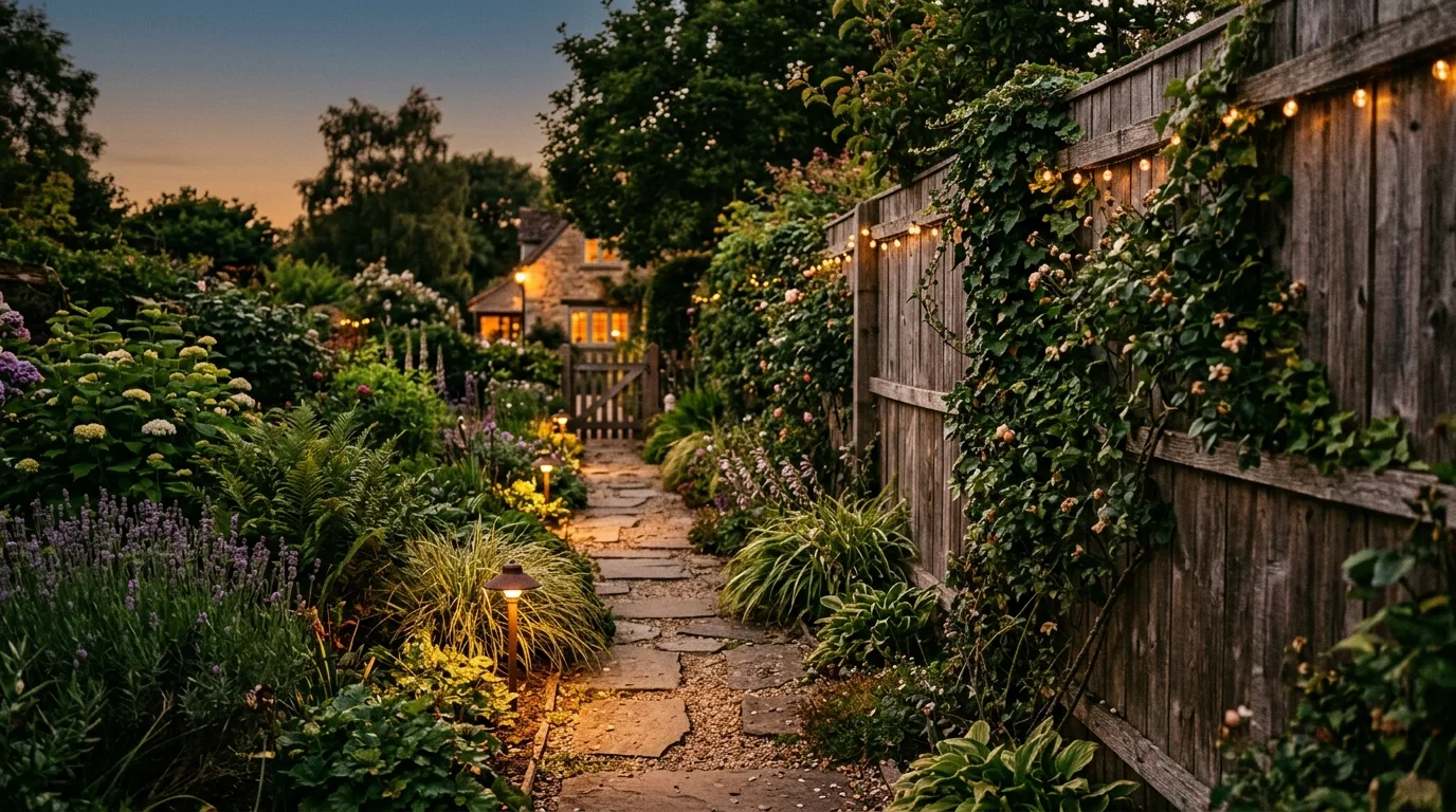 Fence Corner Landscape Feature